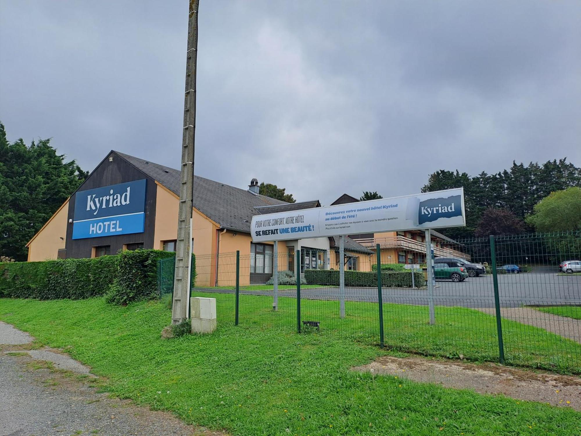 Kyriad Honfleur - La Riviere Saint Sauveur Exterior foto